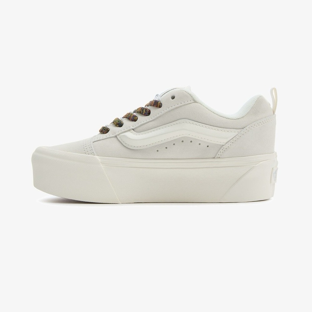 Vans Old Skool Chunky Platform White Sneakers Double Lace NEW NWT - Picture 6 of 11